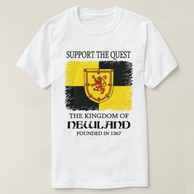 Camiseta Support the Quest  (Frente do Design)