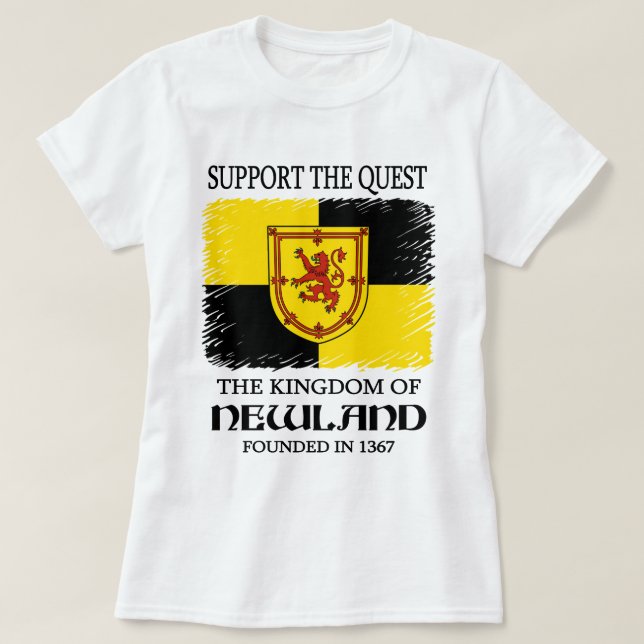 Camiseta Support the Quest  (Frente do Design)