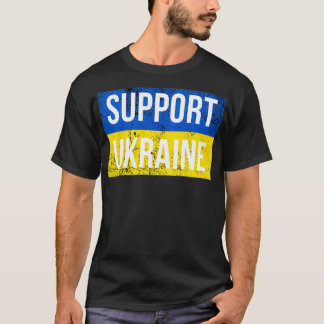 Camiseta Support Ukraine Patriotic Ukrainian Flag for Men a