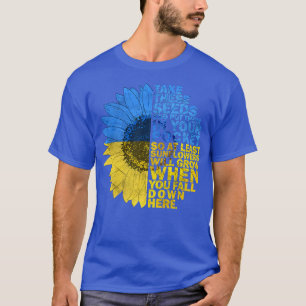 Camiseta Support Ukraine Sunflower flag Ukraine I Stand Wit
