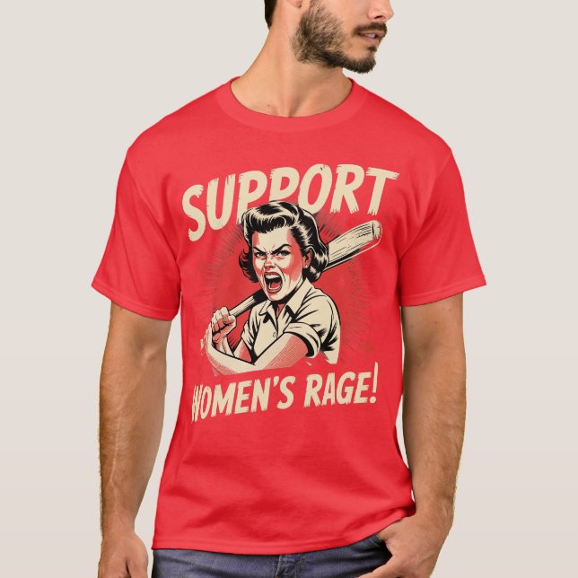 Camiseta Support Women’s Rage (Frente)