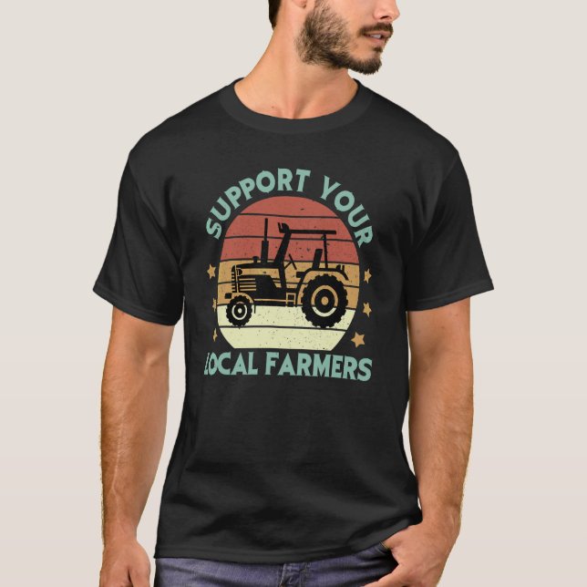 Camiseta Support Your Local Farmer (Frente)