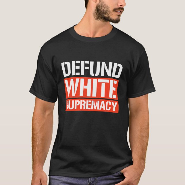 CAMISETA SUPREMACIA BRANCA DEFINIDA (Frente)