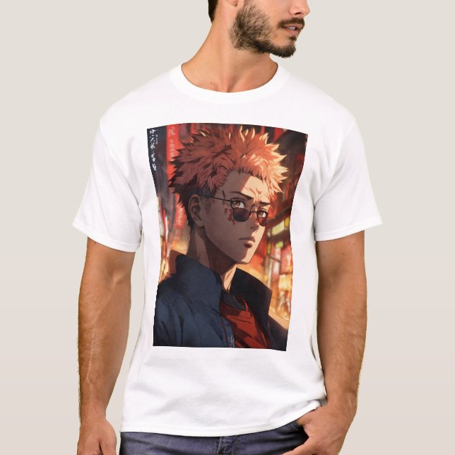 Camiseta "Supremacia de Satoru" "gojo vibes apenas" (Frente)