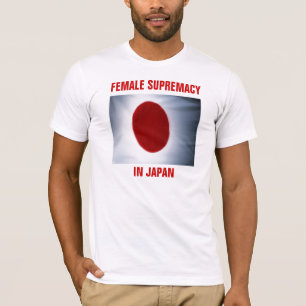 CAMISETA SUPREMACIA FÊMEA EM JAPÃO