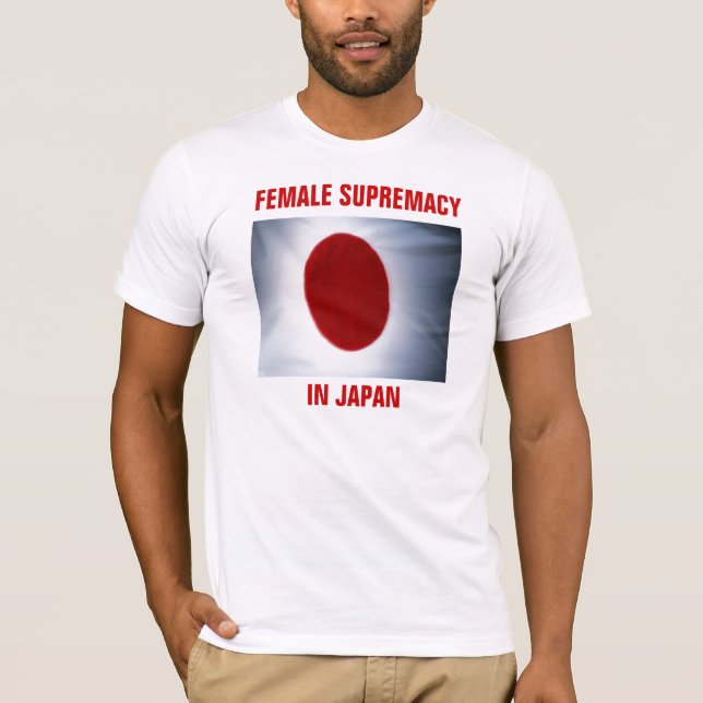 CAMISETA SUPREMACIA FEMININA NO JAPÃO (Frente)