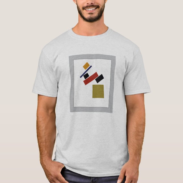 Camiseta Suprematism por Kazimir Malevich (Frente)