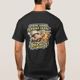 Camiseta Suprimentos do Sensei Ataca Forte Ataca Rápido OUC