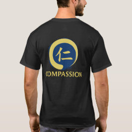 Camiseta Suprimentos do Sensei Bushido Compaixão Kanji