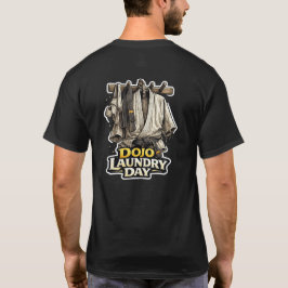 Camiseta Suprimentos do Sensei Dia de Lavanderia do Dojo Hu