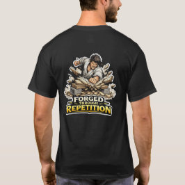Camiseta Suprimentos do Sensei Forjados Através da Repetiçã