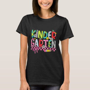 Camiseta Suprimentos Preppy Jardim de Infância Feliz Último