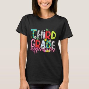 Camiseta Suprimentos Preppy Terceira Série Feliz Último Dia