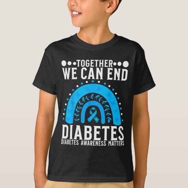 Camiseta Suprt Diabetes Awareness Month For Diabetes Women  (Frente)