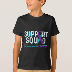 Camiseta Suprt Squad Suprt Fita de Conscientização sobre Pr