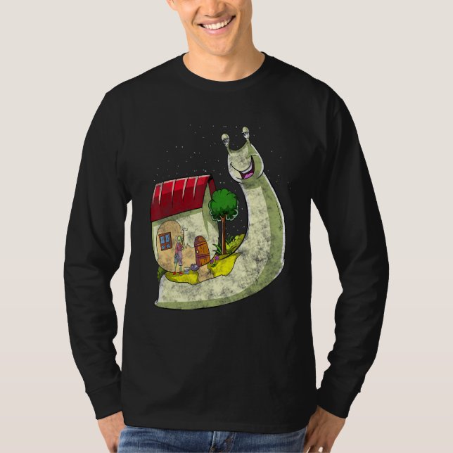 Camiseta Sur Relacionado Com A Sopa De Trippy Slug Inspirad (Frente)