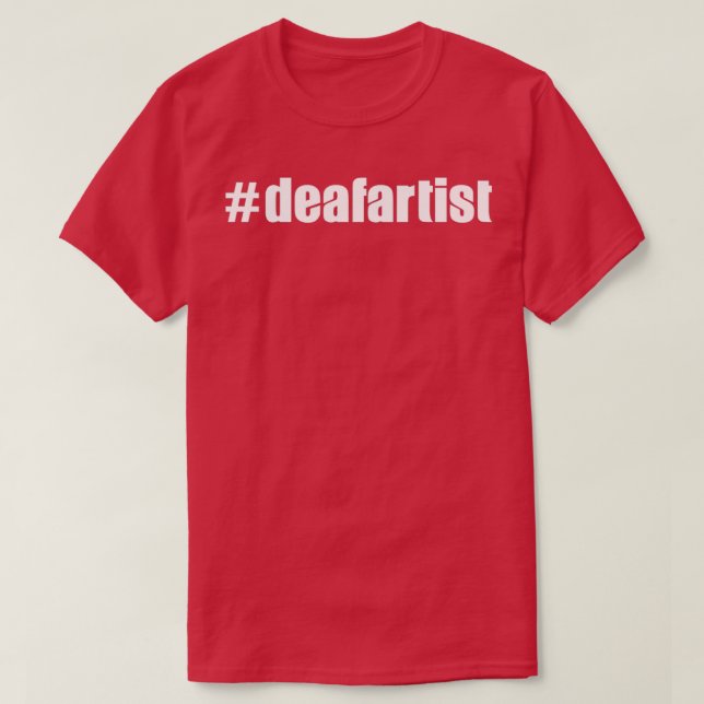 Camiseta surdista (Frente do Design)
