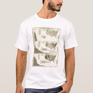 Camiseta Surdo, indigentes, mapa estatístico dos