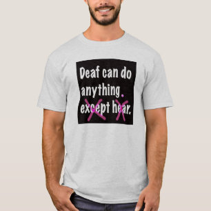 Camiseta Surdo pode fazer qualquer coisa