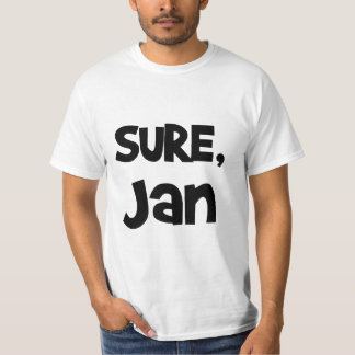 Camiseta Sure, t-shirt de janeiro