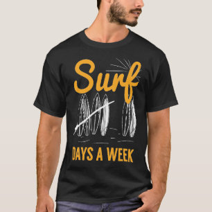 Camiseta Surf 7 Dias Por Semana