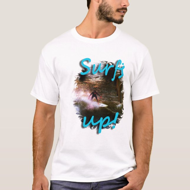 Camiseta Surf acima! (Frente)