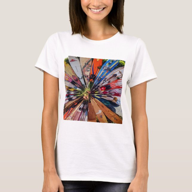 Camiseta Surf acima (Frente)