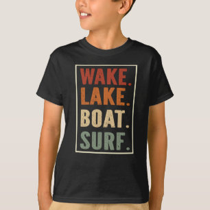 Camiseta Surf acordar Lake Boat