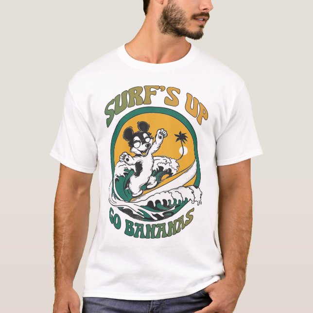 Camiseta Surf, Bananas (Frente)