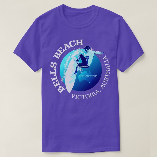 Camiseta Surf Bells Beach SRF (Frente do Design)