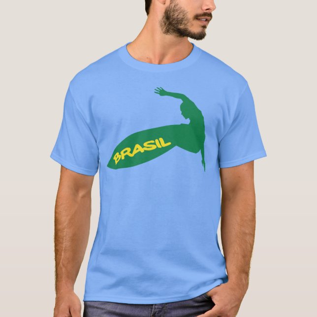 CAMISETA SURF BRASIL (Frente)