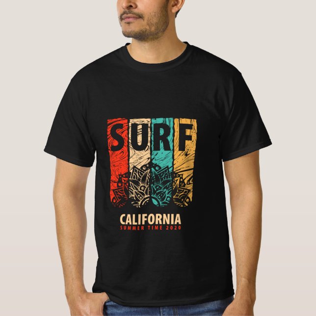 Camiseta surf California (Frente)