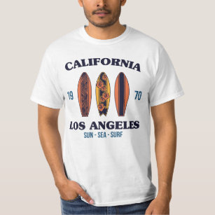 Camiseta Surf California Ca Retro Vintage 70s Surfer Surfi