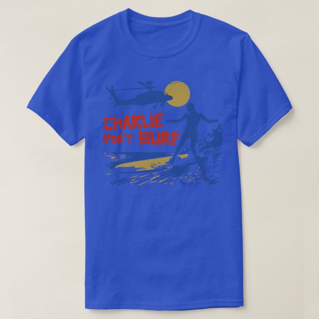 Camiseta Surf Charlie Dont (Frente do Design)