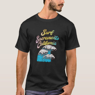 Camiseta Surf da Califórnia 60s 70s 80s