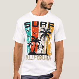 Camiseta Surf da Califórnia Bliss: Ande pelas ondas
