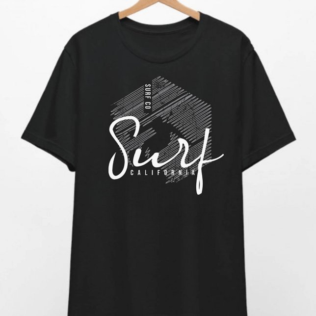 Camiseta Surf da Califórnia Premium Tee (Criador carregado)