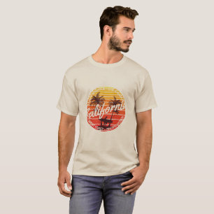 Camiseta Surf da Califórnia, vibes Summer Beach