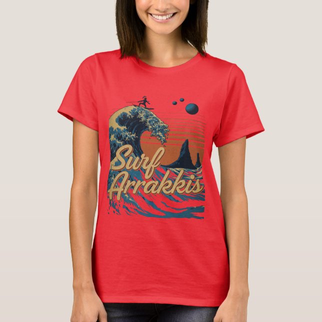 Camiseta Surf das dunas de Arrakis (Frente)