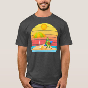 Camiseta surf de abacate engraçadoAvocado Oferece comida en