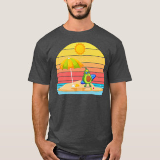 Camiseta surf de abacate engraçadoAvocado Oferece comida en