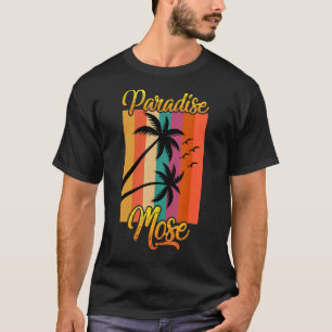 Camiseta Surf De Areia De Paraíso E Férias De Verão