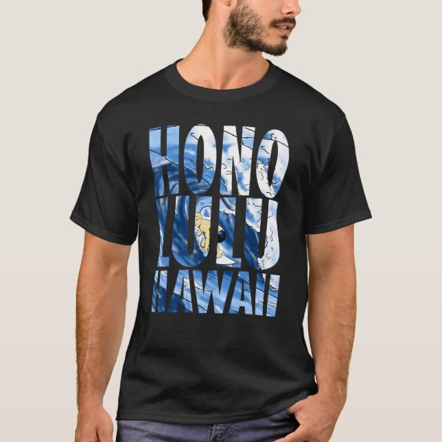 Camiseta Surf de Navegação das Ilhas Havaianas Honolulu (Frente)
