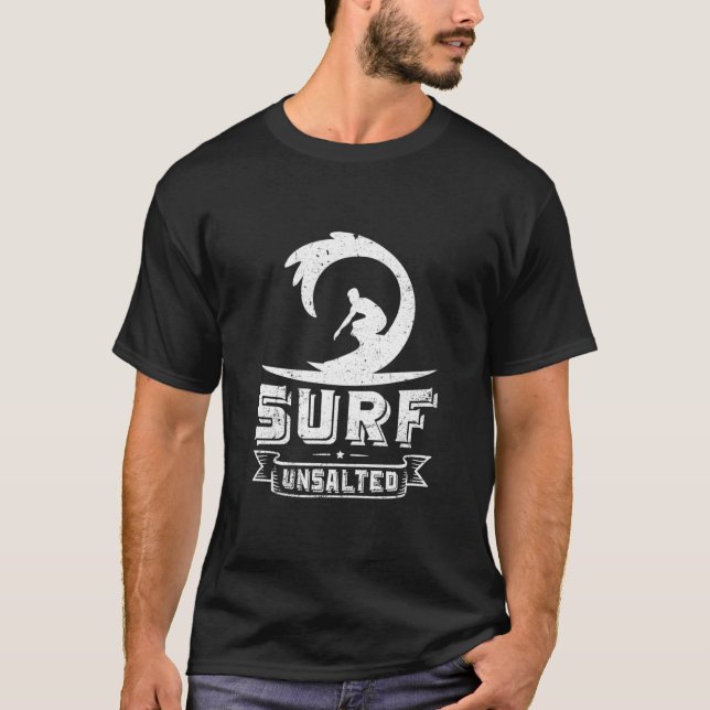 Camiseta Surf De Navegação Não Salado, excelente De Navegaç (Frente)