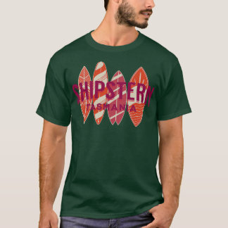 Camiseta Surf de Navegação por Ondas Grandes da Austrália,