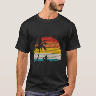 Camiseta Surf De Praia De Surfer Vintage Retro Surfing Surf