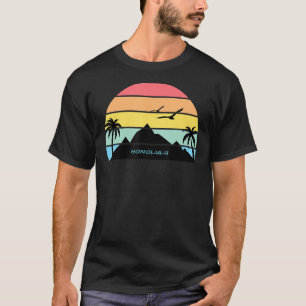 Camiseta Surf de praia Honolulu Oahu Hawaii Aloha Gift Maui