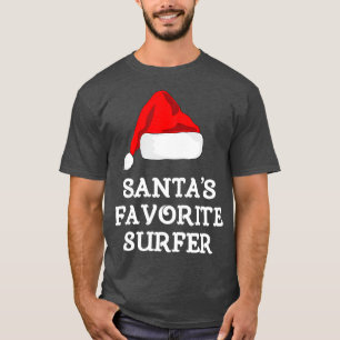 Camiseta Surf de presente de Natal Engraçado pelo Surfer Fa