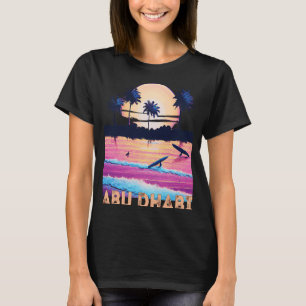 Camiseta Surf de Souvenir de Abu Dhabi UAE