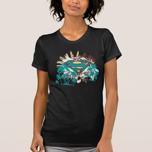 Camiseta Surf de Supergirl (Frente)
